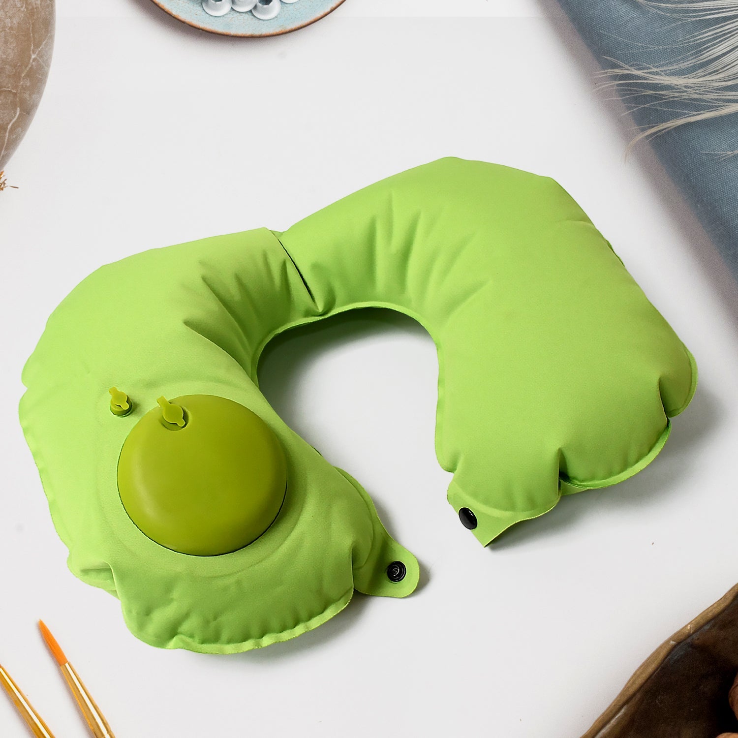 8540 Inflatable & Foldable, Pillow U Shape Air Cushion Travel Pillow, Travel Business Trip Neck Pillow for Long Trips, Ideal for Men & Women Portable, and Perfect for Backpacking, Car Camping, and Even Airplane Travel 8540 Inflatable & Foldable, Pillow U Shape Air Cushion Travel Pillow, Travel Business Trip Neck Pillow for Long Trips, Ideal for Men & Women Portable, and Perfect for Backpacking, Car Camping, and Even Airplane Travel